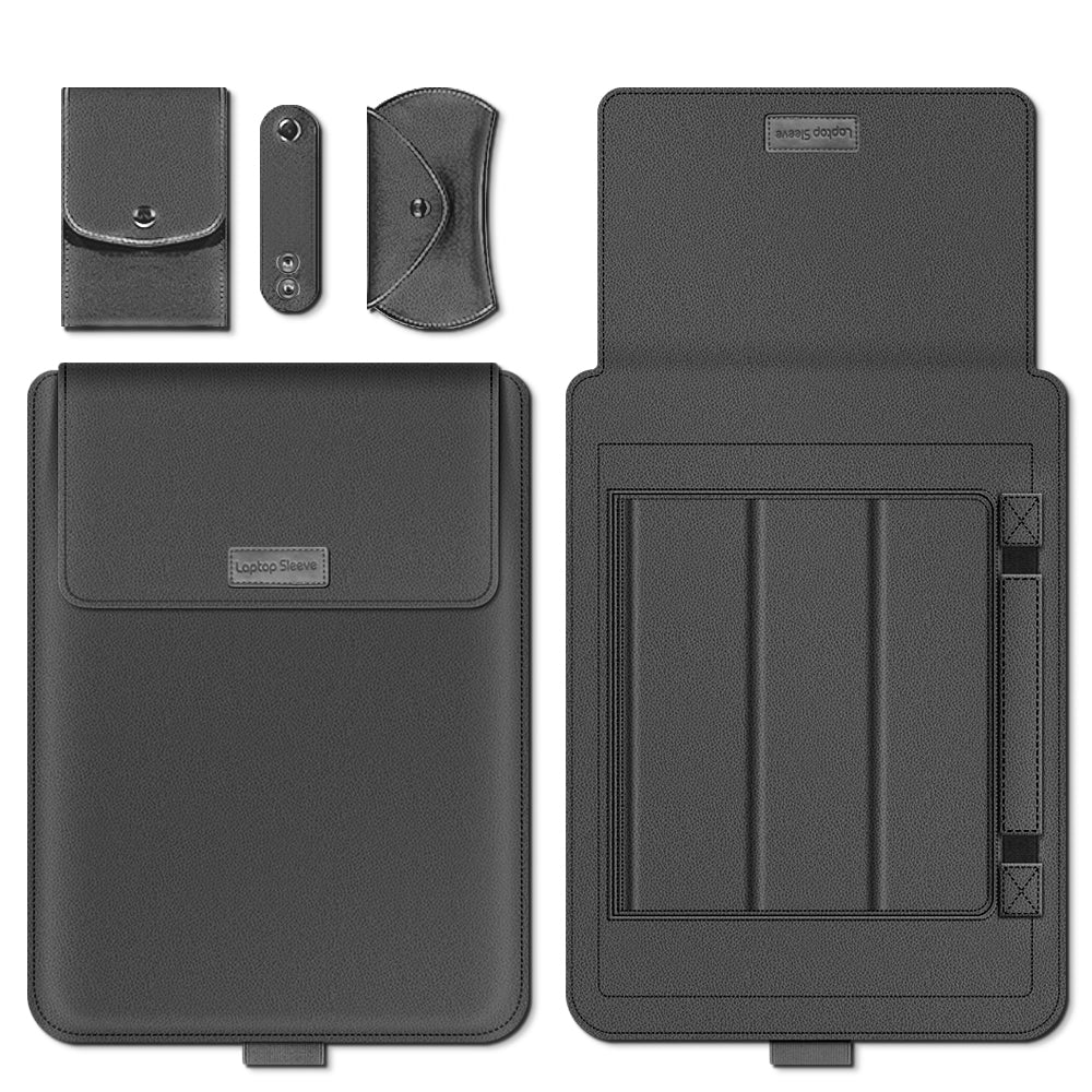 Mallette multifonctionnelle pour ordinateur portable avec tapis de souris pour MacBook Air/Pro M1/M2, 13/13,3 pouces : sacoche universelle pour ordinateur portable, compatible avec Huawei, Asus, Dell - 11, 12, 14, 15, 15,6, 16 pouces