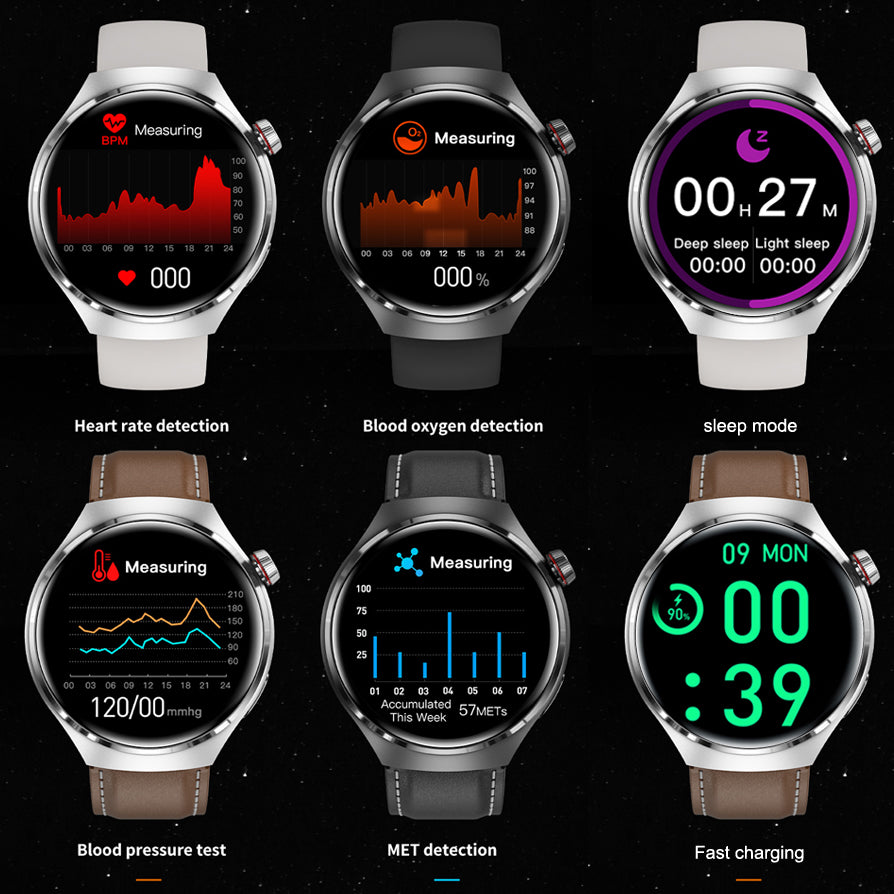 Luxury Lige Luxus Smartwatches für Frauen Bluetooth Anruf Telefon Gesundheitsmonitor Sport Smartwatch Geschenk | Limitierte 