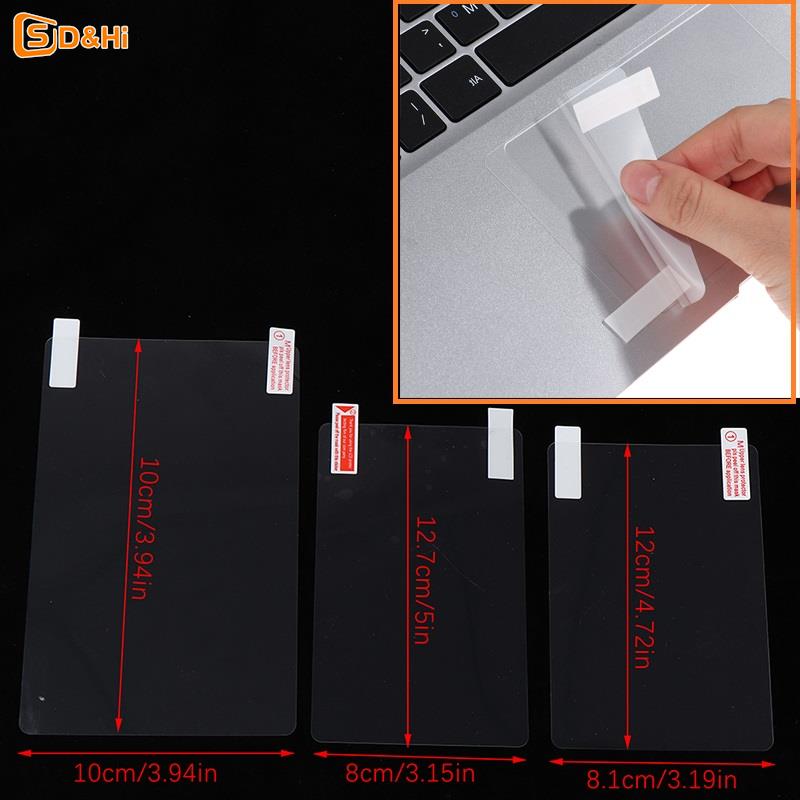 Film de protection anti-rayures haut de gamme pour pavé tactile d'ordinateur portable : autocollant transparent de haute qualité pour Apple MacBook 13, 14, 15, 16 pouces - y compris les modèles Touch Bar, Air et Pro