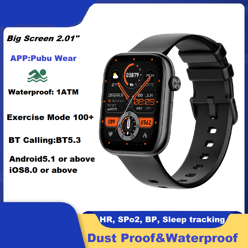 Premium High-Quality Voice Call Smartwatch for Men, Health Monitoring, IP68 Waterproof, Smart Notifications, Voice Assistant, Smartwatch for Women