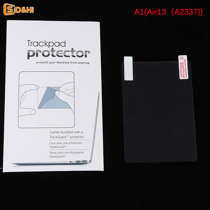 Film de protection anti-rayures haut de gamme pour pavé tactile d'ordinateur portable : autocollant transparent de haute qualité pour Apple MacBook 13, 14, 15, 16 pouces - y compris les modèles Touch Bar, Air et Pro