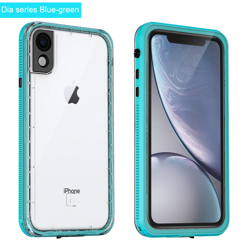 Premium IP68 Militärpanzer Unterwasserhülle MagSafe Apple iPhone 16/16e, 15, 14, 13, 12 Pro Max, Pro, Plus & Mini Case- Wasserdicht für Tauchen und Schwimmen | 360° Vollschutz Cover, Magnetische Adsorption, Stoßfest, Kameraschutz, Stilvolle Schutzhülle