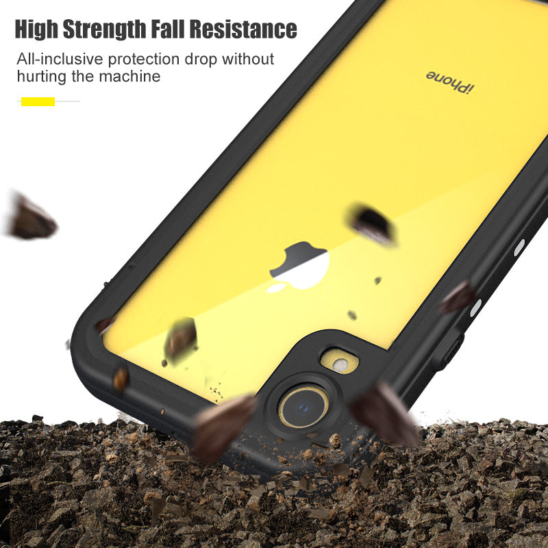 Premium IP68 Militärpanzer Unterwasserhülle MagSafe Apple iPhone 16/16e, 15, 14, 13, 12 Pro Max, Pro, Plus & Mini Case- Wasserdicht für Tauchen und Schwimmen | 360° Vollschutz Cover, Magnetische Adsorption, Stoßfest, Kameraschutz, Stilvolle Schutzhülle