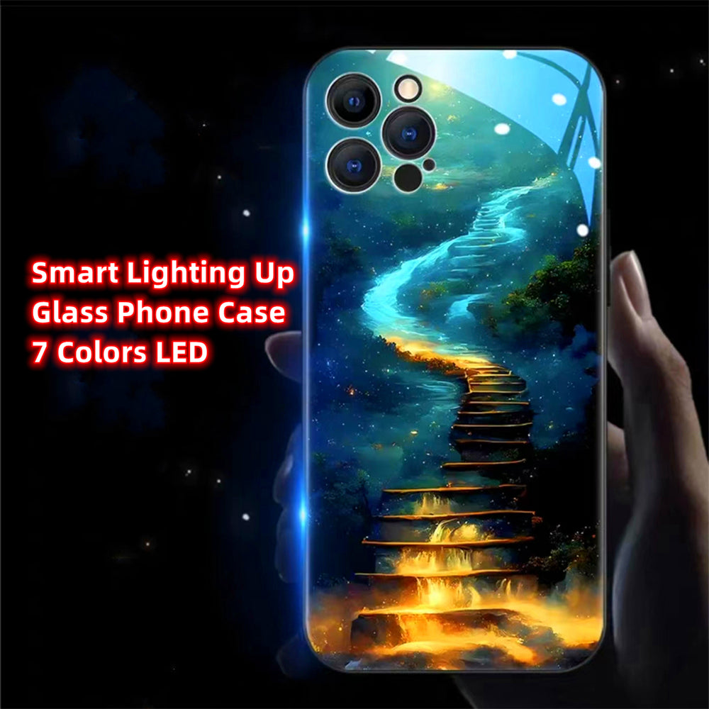 Design de luxe : Paysage de plage romantique la nuit Coque iPhone | Étui MagSafe pour Apple iPhone 15/14/13/12 Pro Max Plus | Sac avec housse blindée et housse de protection pour appareil photo | Étui de protection pour téléphone