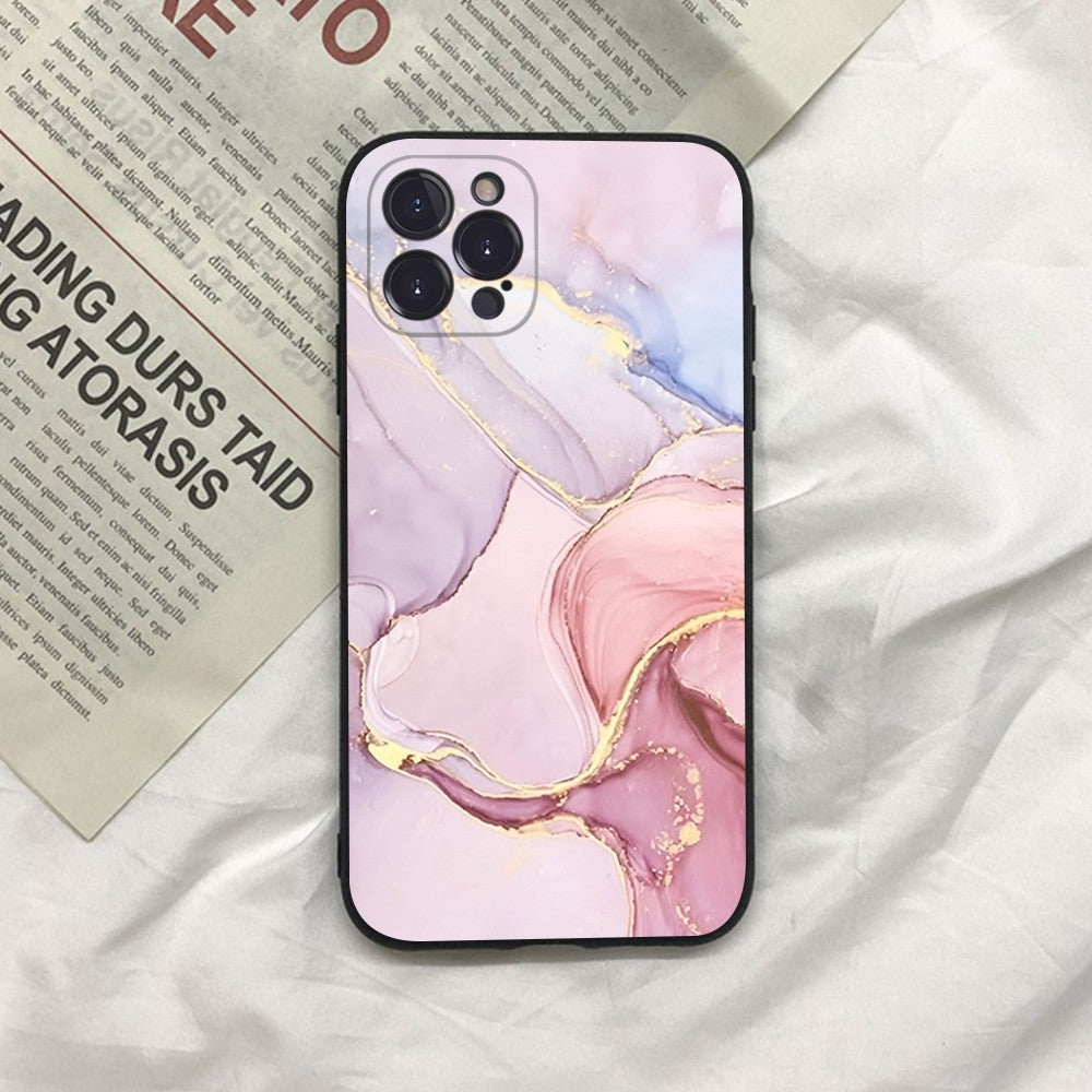 Premium Marmor Kunst Mode Muster iPhone Hülle | MagSafe für Apple iPhone 16/16e, 15, 14, 13, 12 Pro Max, Pro, Plus & Mini | Kameraschutzabdeckung, Tasche & Panzer-Schutzhülle