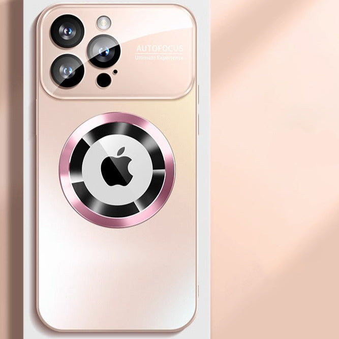 Luxury Matte Magnetic iPhone Case with Glass Lens Camera Protection | Shockproof & MagSafe Compatible | Armor Protective Cover for Apple iPhone 16/15/14/13/12 Pro Max Plus Mini | Limited Edition