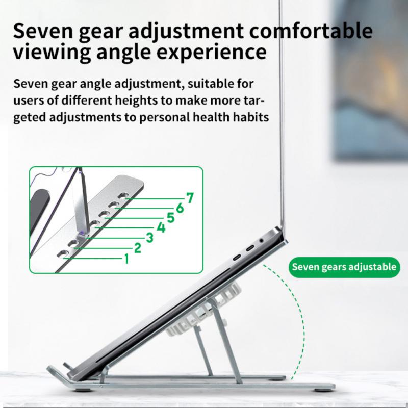 Gute Qualität Klappbare Tablet-Halterung mit Kühlventilator für Gaming-Notebooks und Tablets bis 17 Zoll - Tragbarer Laptop