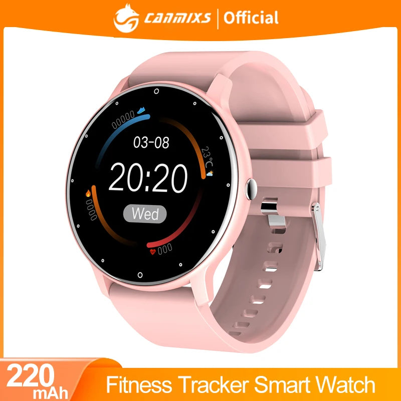 Premium 2024 Neue Smartwatch für Männer: Touchscreen, Sport Fitness, IP67 Wasserdicht, Bluetooth, Android, Apple iOS